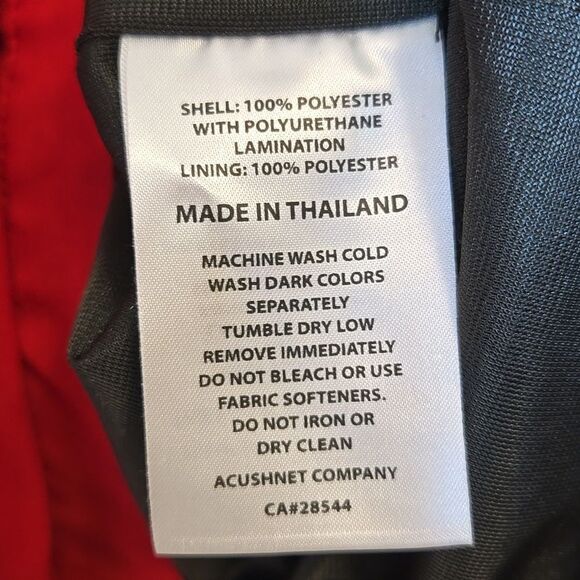 Footjoy FJ Dryjoys Golf 1/4 Zip Pullover Wind Jacket Mens L Short Sleeve - Picture 13 of 16